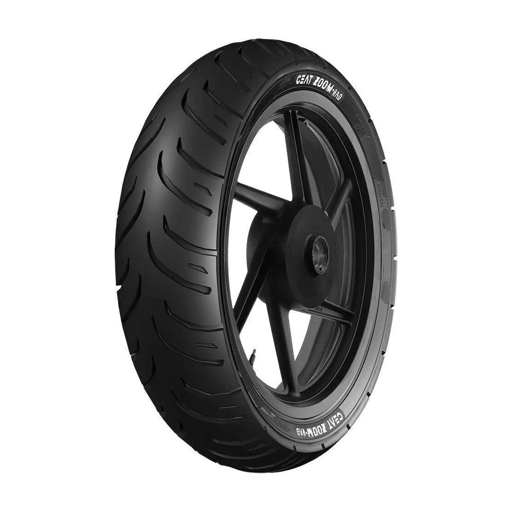 CEAT 130/70-17 ZOOM RAD 62P TUBELESS TYRE | REAR 130/70-17 Rear Two Wheeler Tyre