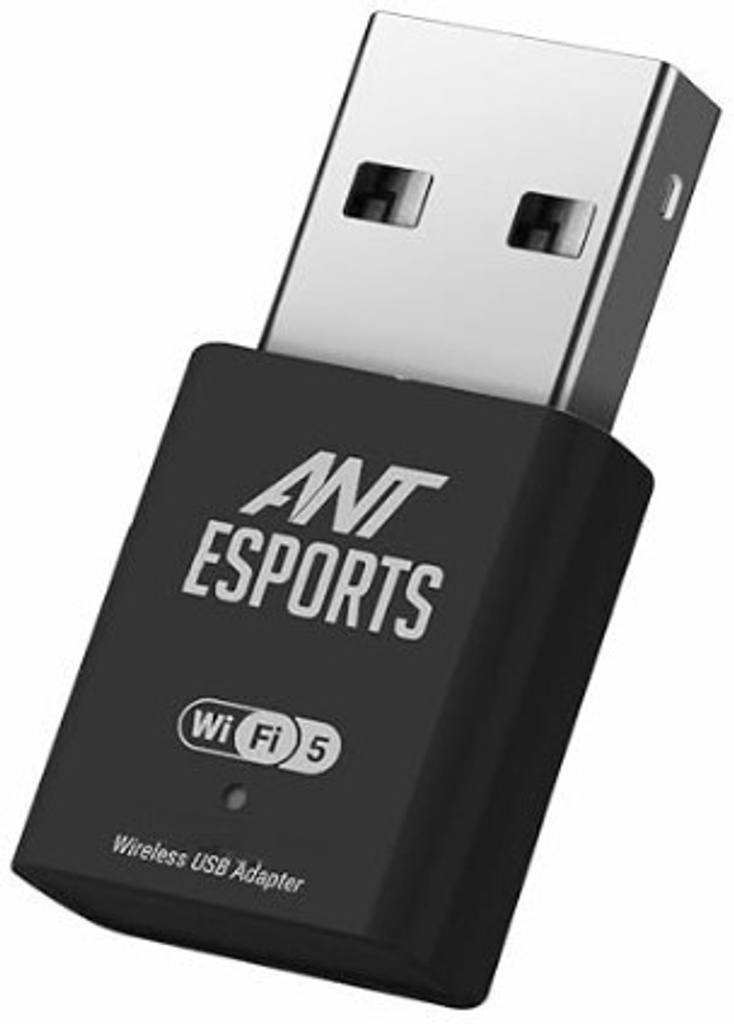 AE600B 600Mbps WiFi+Bluetooth USB 2.0 Mini Dongle Desktop Laptop PC 2.4/5GHz AC USB Adapter (Black)