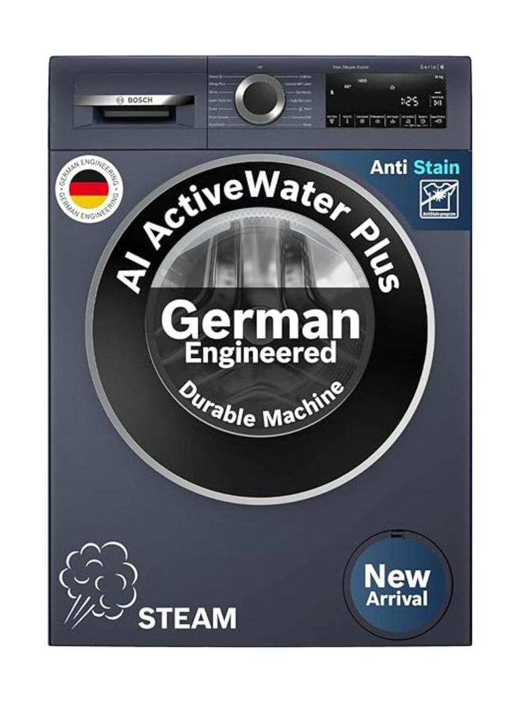 10 kg Fully Automatic Front Load with In-built Heater Blue (WGA254ZPIN)