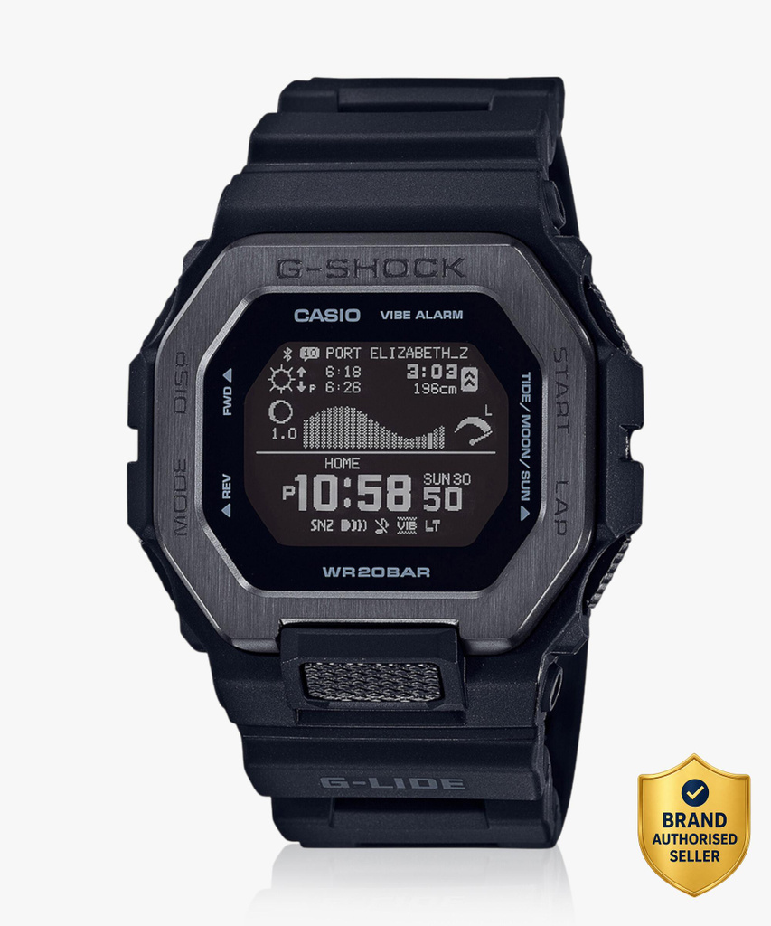 CASIO GBX-100NS-1DR G-Shock Dial Black Resin Strap Digital Watch - For Men