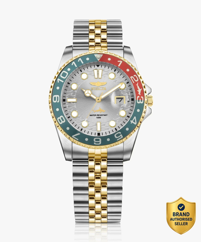 INVICTA 40010 Pro Diver Quartz Silver Dial Analog Watch  - For Men