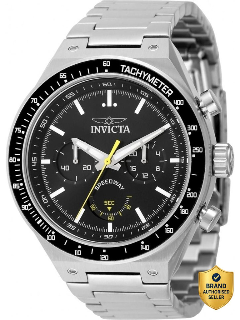 Speedway Quartz Black Dial Analog Watch  - For Men 49376
