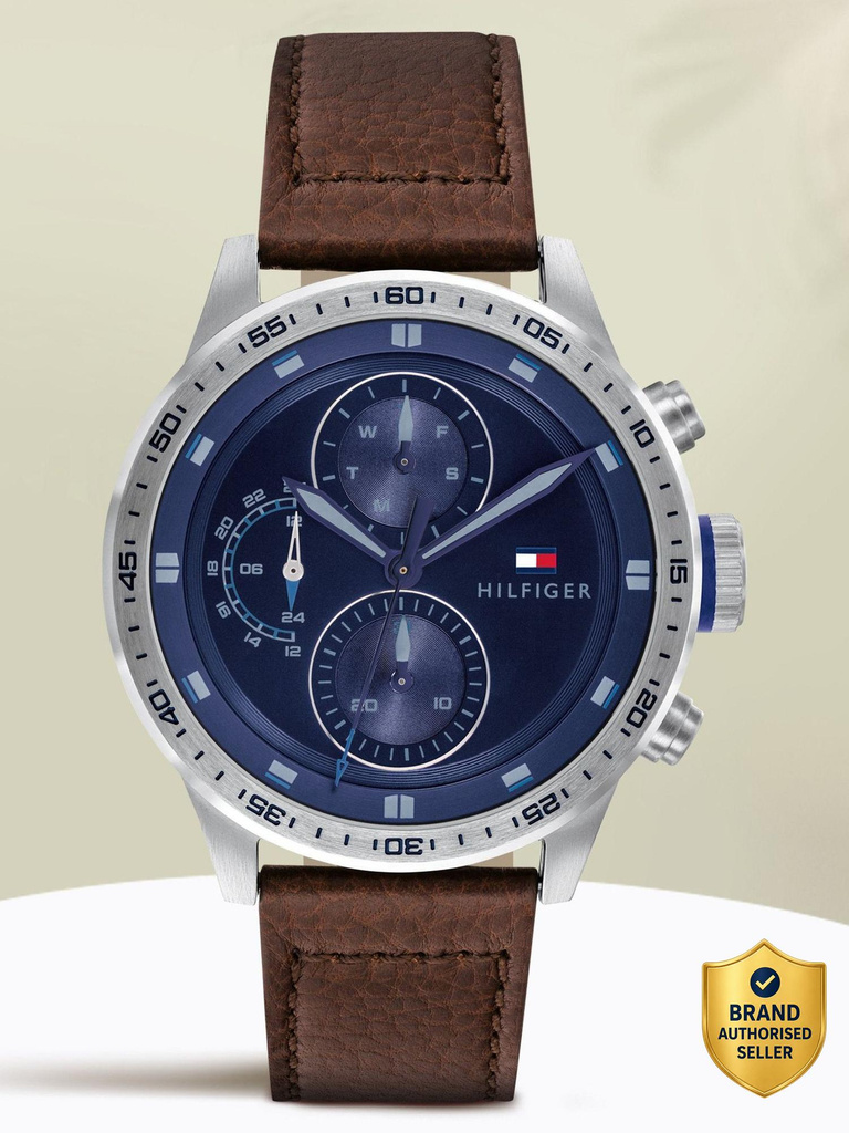 tommy hilfiger trent analog watch men