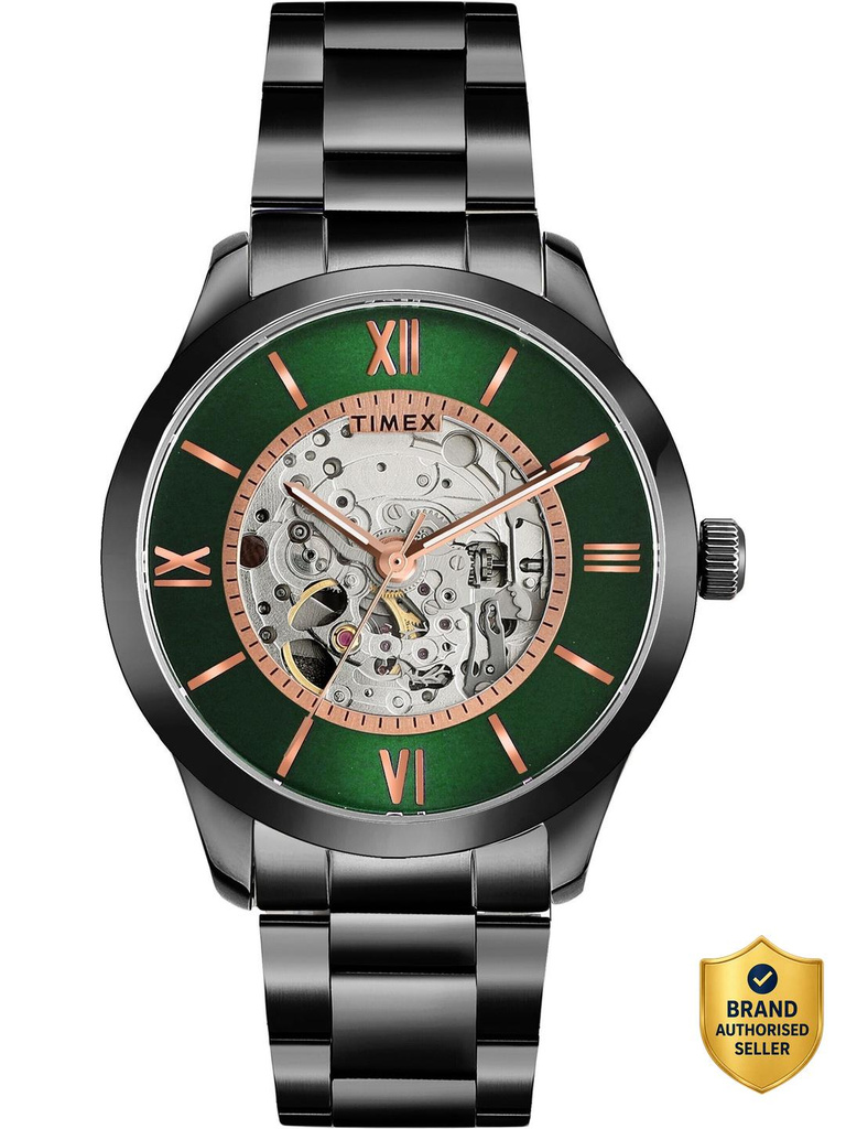 TIMEX Automatic Green Dial Analog Watch  - For Men