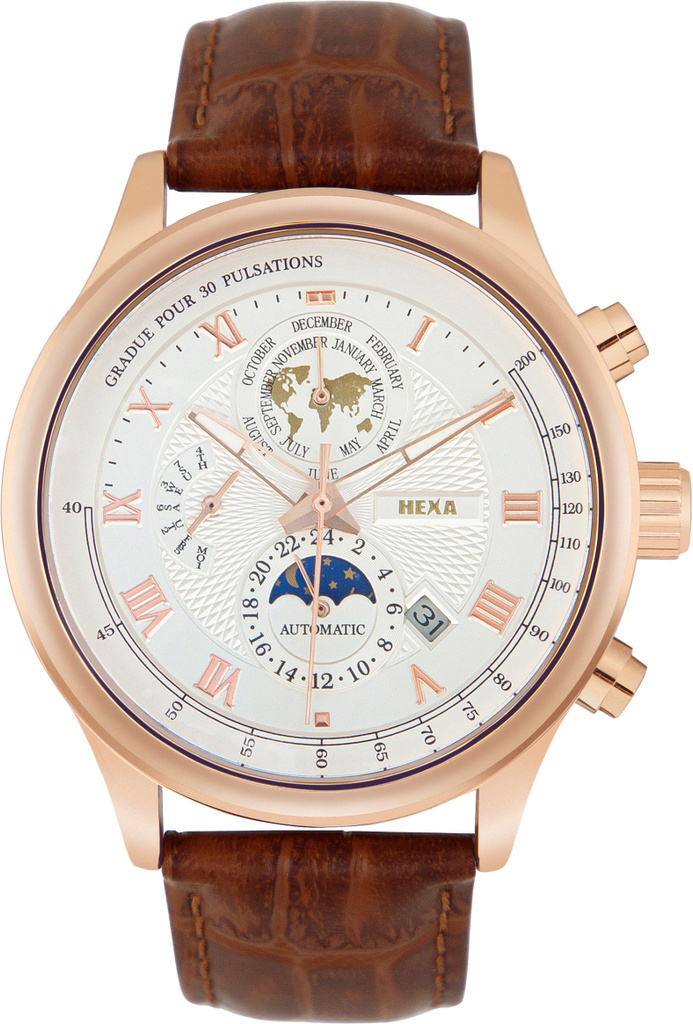 Hexa Analog Watch  - For Men