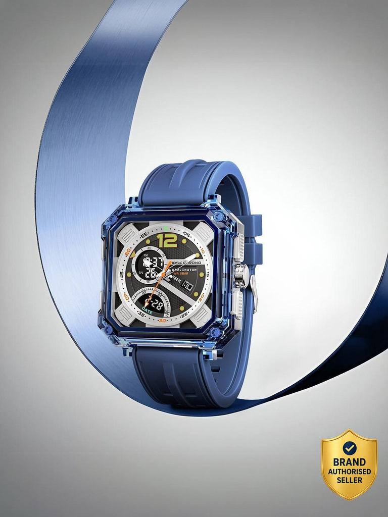 Carlington CT 8121 Blue Velocity Series Analog-Digital Watch  - For Men