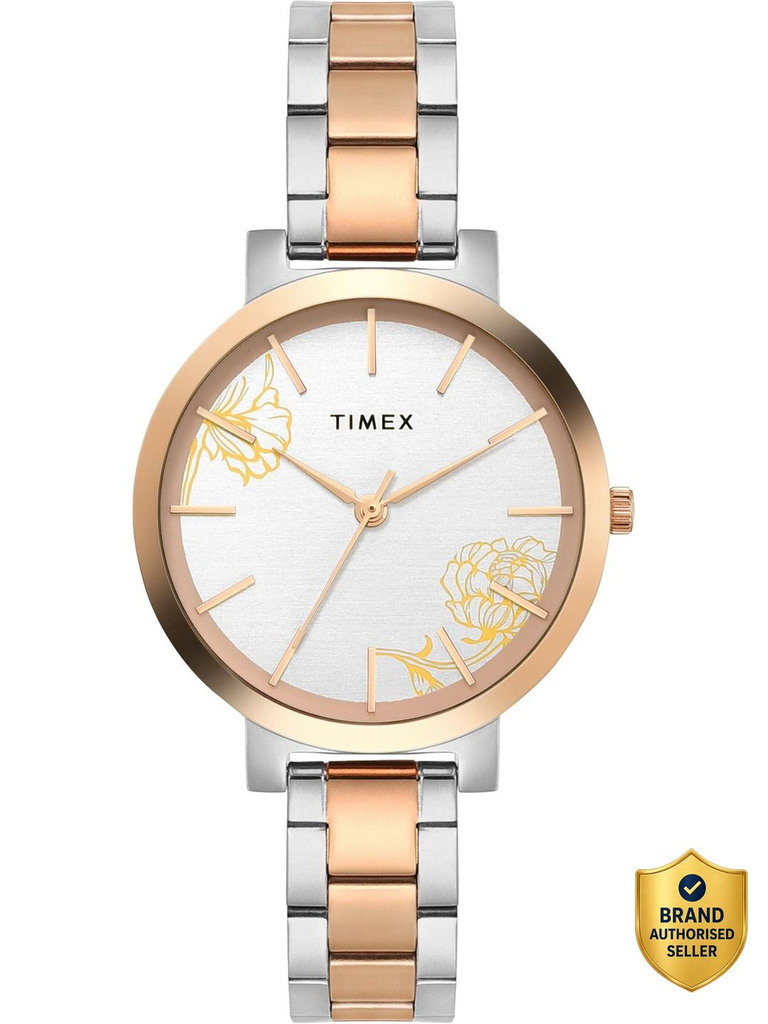 TIMEX Silver Dial Analog Watch  - For Women