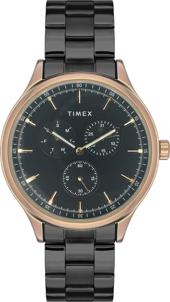 Multi Function Black Dial Analog Watch  - For Men TWEG184SMU03