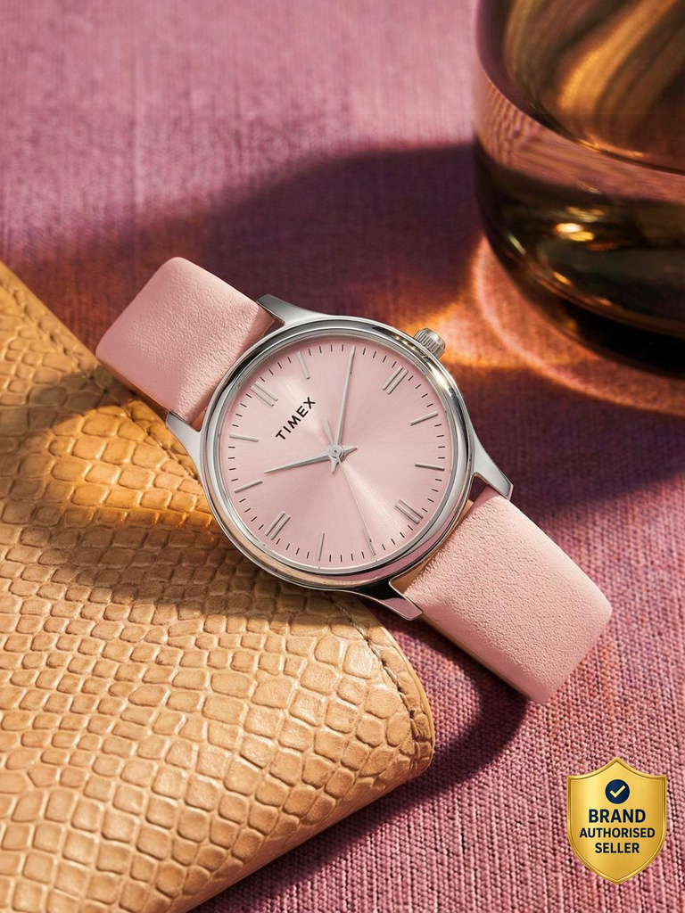 Pink Dial Analog Watch  - For Women TWEL275SMU01T