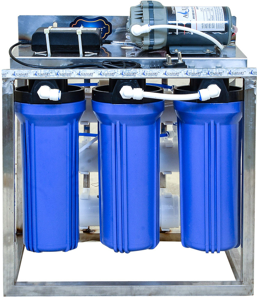AquaDart 25 LPH Commercial Ro Water Purifier Plant Full Stainless Steel Body With TDS Adjuster 25 L RO Water Purifier
