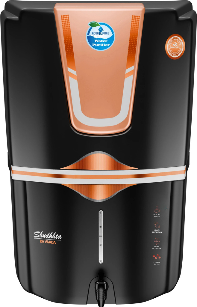 aquadpure copper mineral best home office 12 l ro uv uf tds water purifier