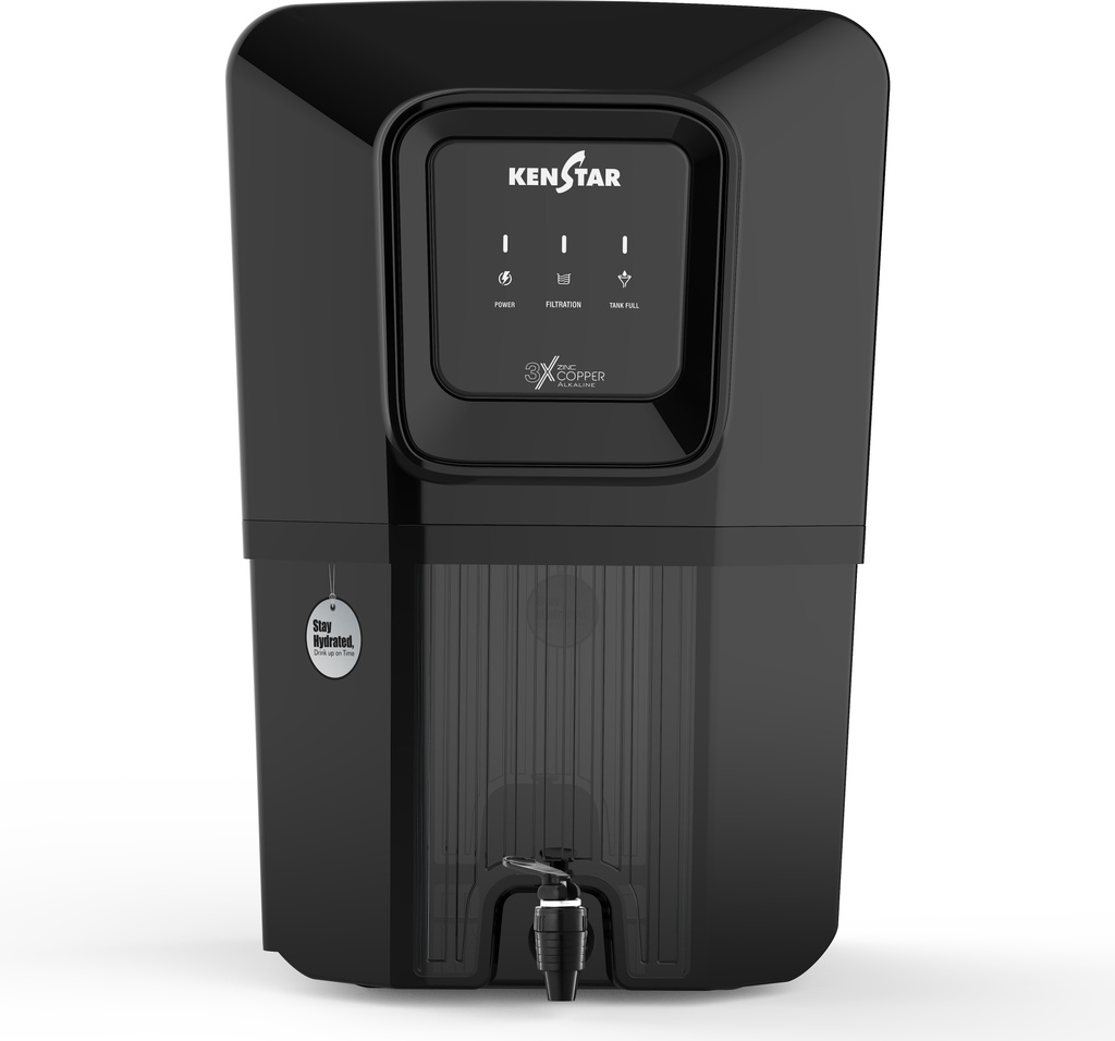 Kenstar AquaVeda 12 L RO + UV + UF + Copper + Alkaline + Minerals Water Purifier