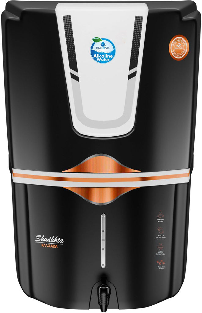 AquaDpure RO Water Purifier with Bio Alkaline and Aqua Copper 12 L RO + UV + UF + Copper + Alkaline + TDS Control Water Purifier