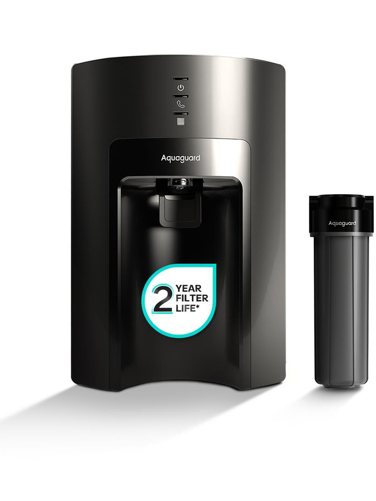 Aquaguard Sure Delight Aquasaver ROUVUF2X 6 L RO + UV + UF Water Purifier 2-year filter life | With Mega Sediment filter | 2 Free cleaning service | 60% Higher Water Recovery | 9-Stage Purification