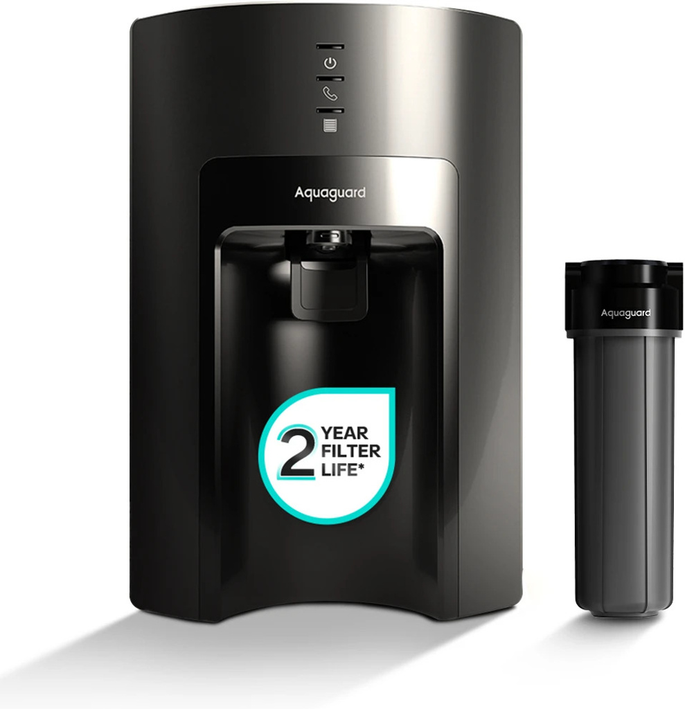 Aquaguard Sure Delight 6 L RO + UV Water Purifier 2 Year Filter Life | With Mega Sediment filter|60% Extra Water Saving* | 6-Stage Purification | India's #1 Purifier*