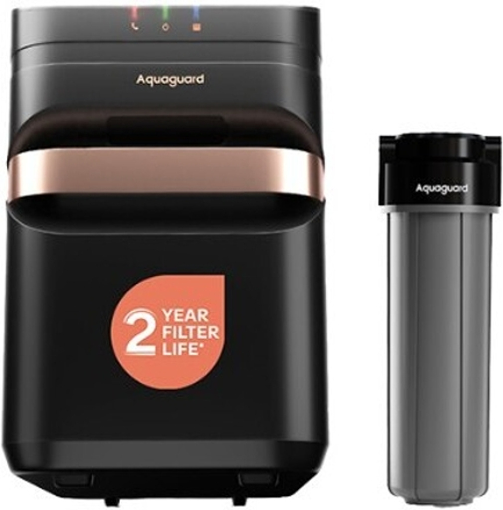 Designo UTC RO+UV 2X Water Purifier 7 L RO + UV Water Purifier (Black)
