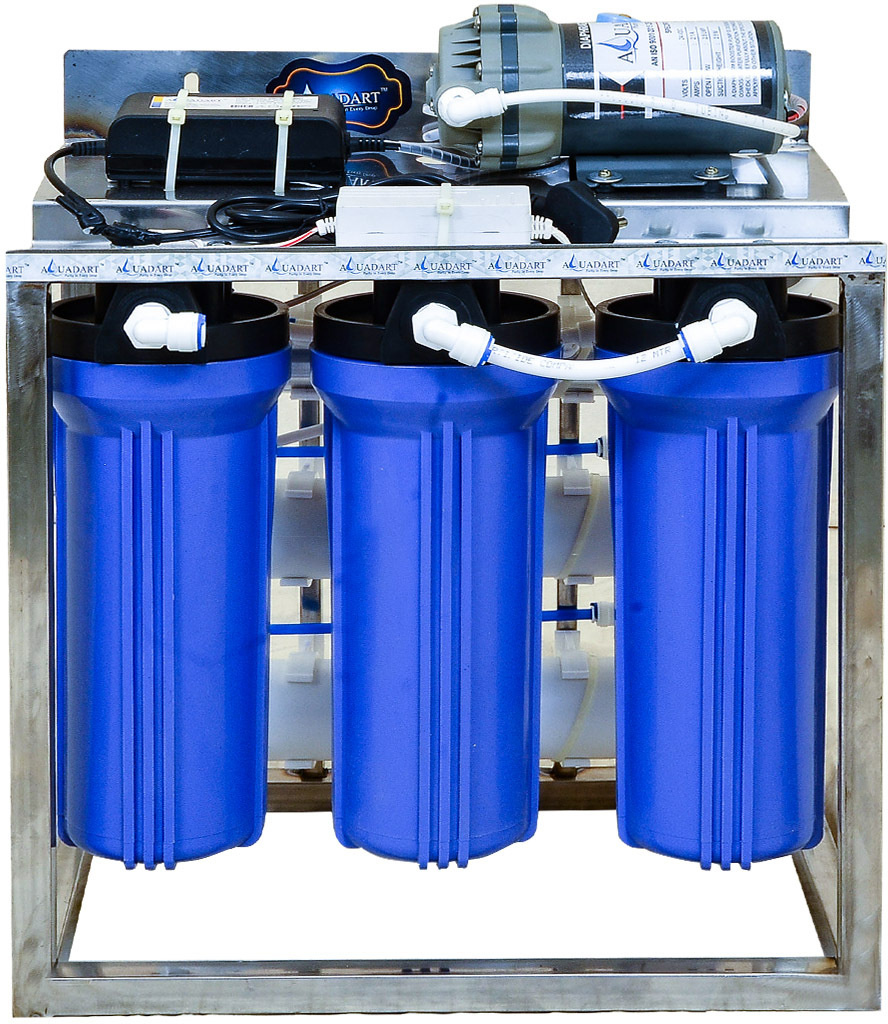 aquadart 25 lph commercial ro water purifier plant full stainless steel body l
