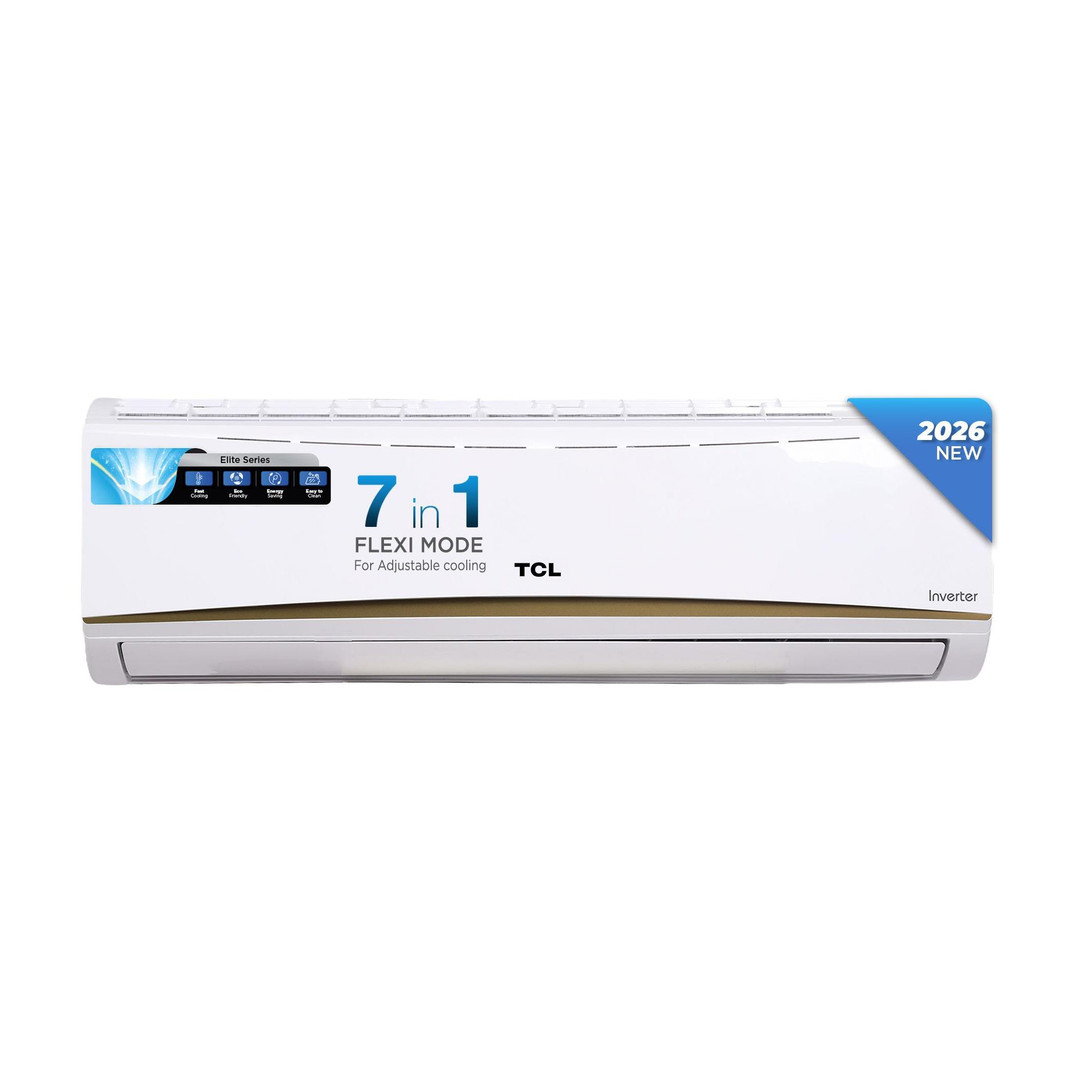 TCL 2026 Model 2 Ton 3 Star Split Inverter 7 Step Convertible with Powerful and Fast cooling, 4 Ways Swing, Blue Fin and Fungal Protection, Energy sav