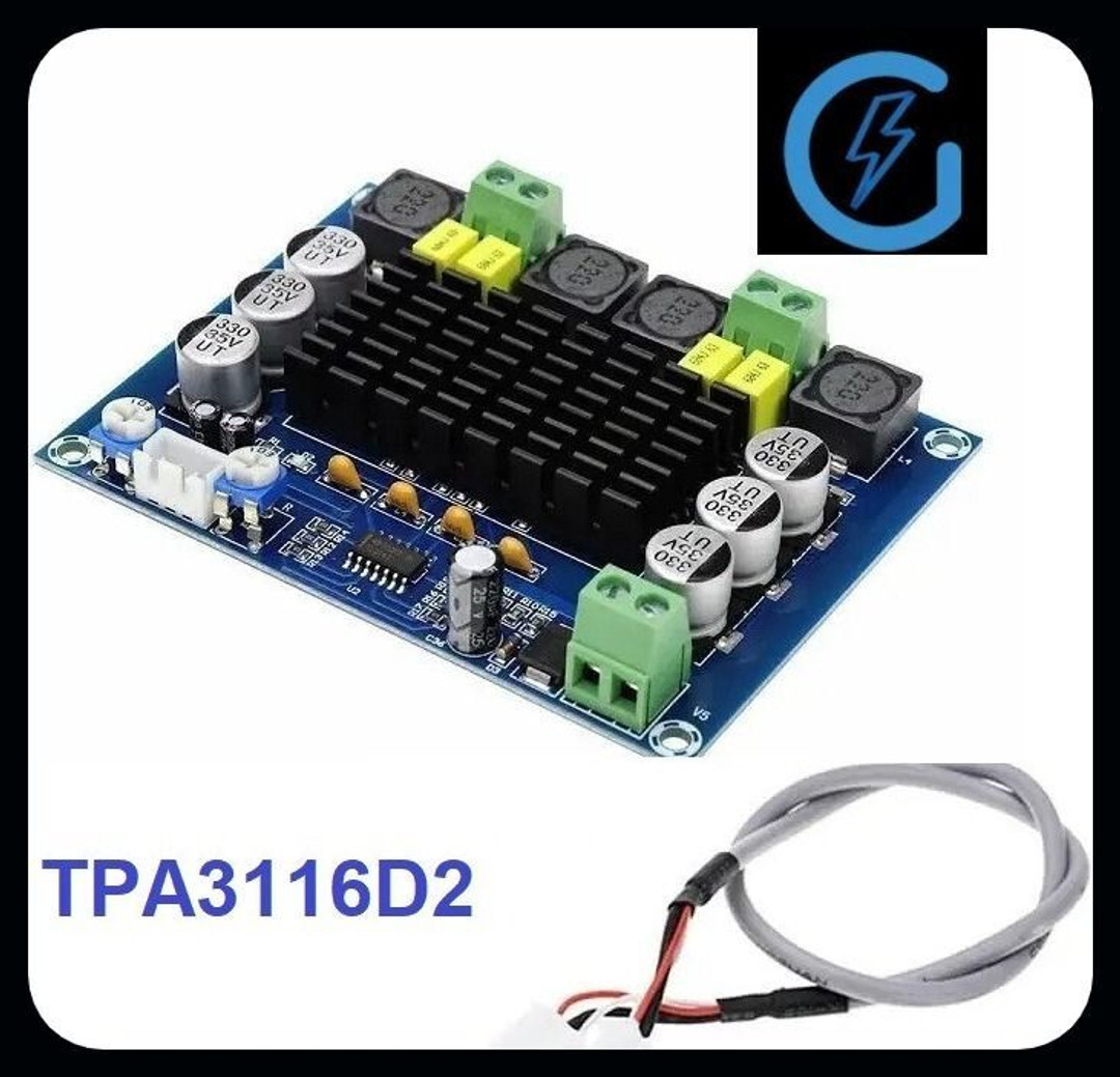 PRO KDP POWER TPA3116D2 Dual-channel Stereo Power Ampl -EHK2706RR Electronic Components Electronic Hobby Kit