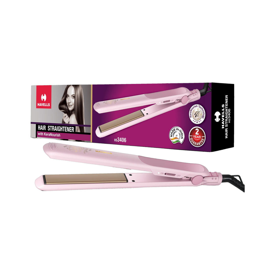 HAVELLS HS3406 HS3406 Hair Straightener Pink