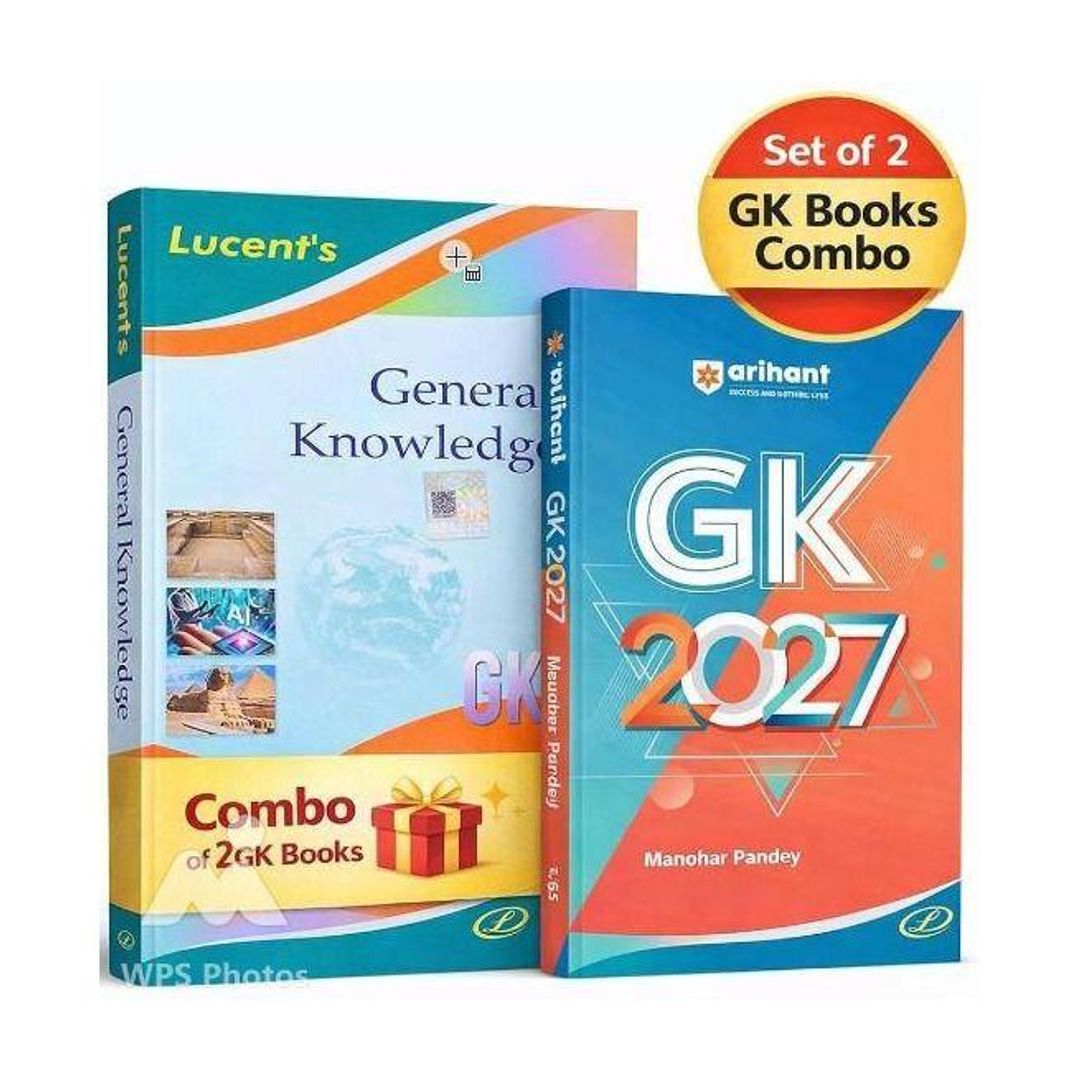 Lucent's General Knowledge + General Knowledge 2025 - Set Of 2 Books: Buy Lucent's General Knowledge + General Knowledge 2025 - Set Of 2 Books by luce