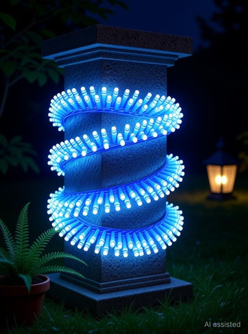 MPROW 200 LEDs 40 m Blue Steady String Rice Lights Pack of 1