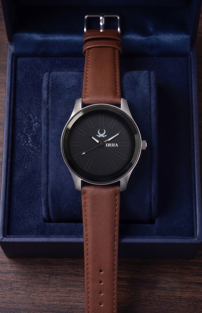 IRHA Analog Watch - For Men 25_LTHR_BROWN