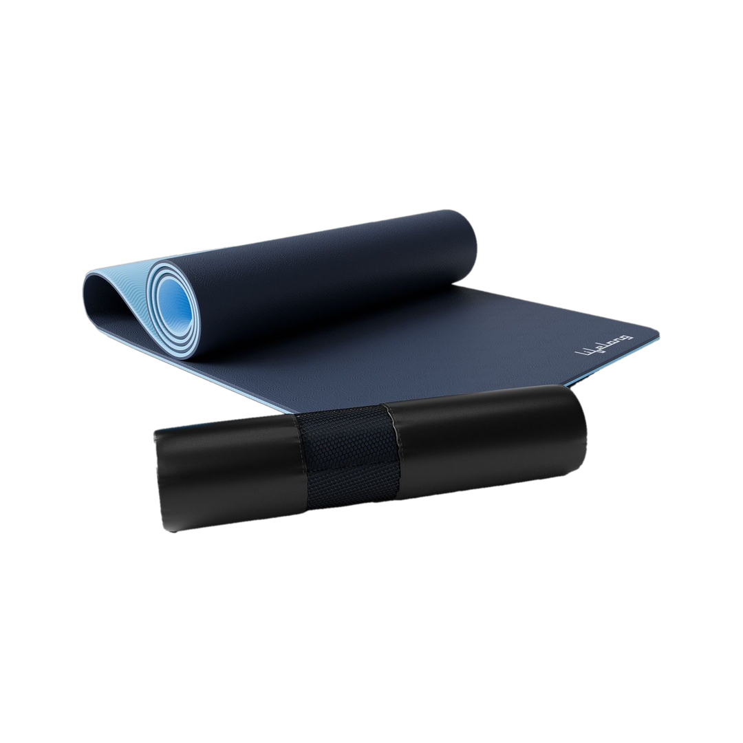 Lifelong Dual Color TPE Material Yoga Mat for Women & Men 6 mm Yoga Mat