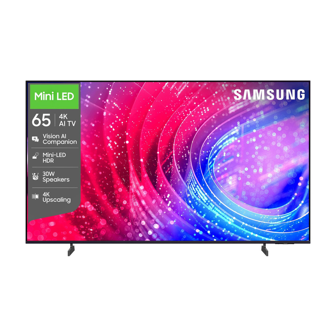 Samsung Vision AI 163 cm (65 inch) Ultra HD (4K) Mini LED Smart Tizen TV 2026 Edition with Vision AI Companion 30W Powerful Speakers Mini LED HDR Pure