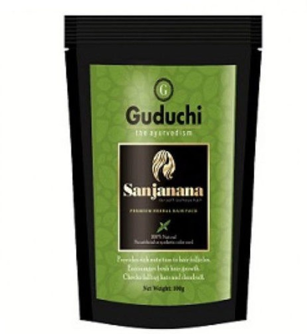Guduchi Sanjanana Premium Herbal Hair Pack Treats Split Ends