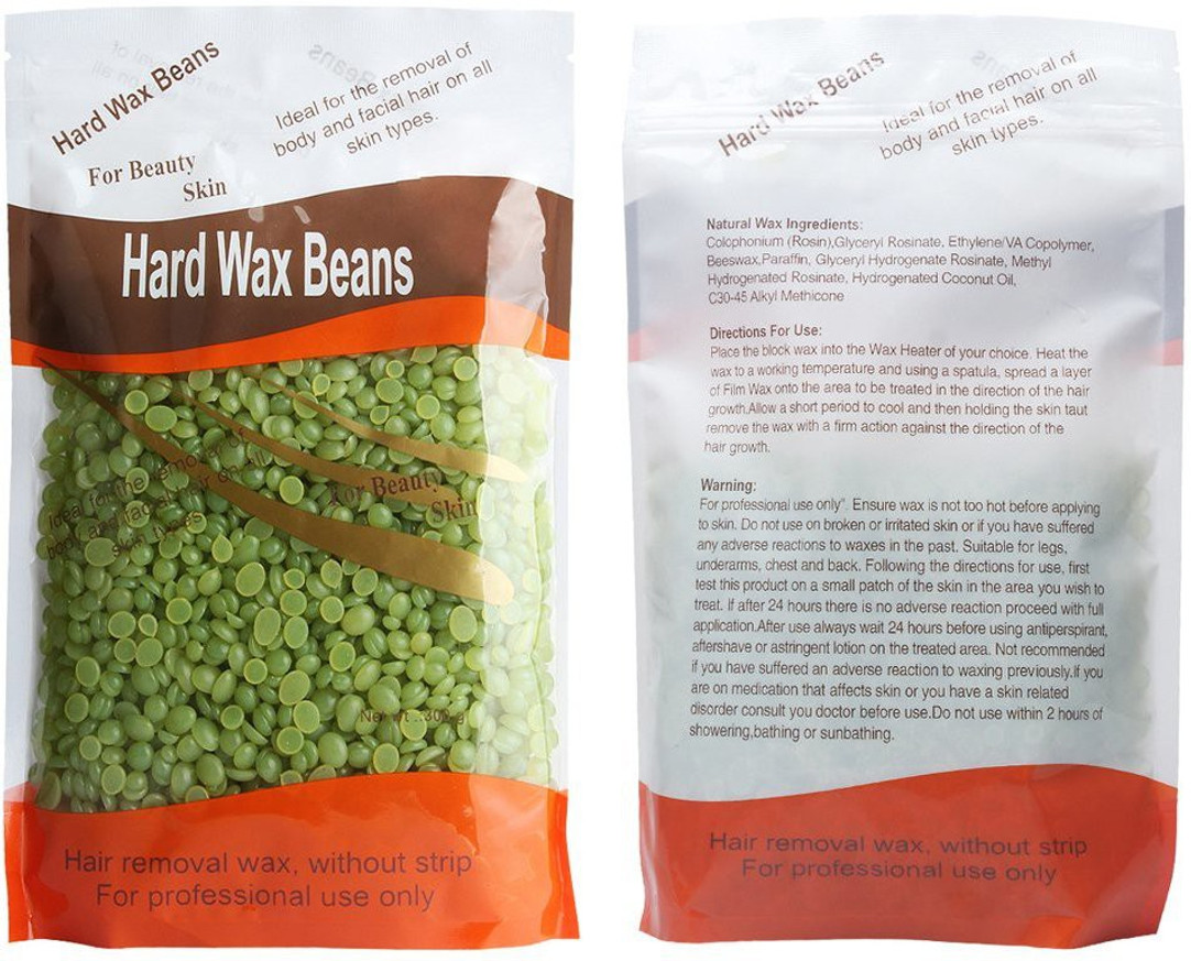 K2square Hot Film Hard Wax Beads Waxing Hair Removal Beans Wax