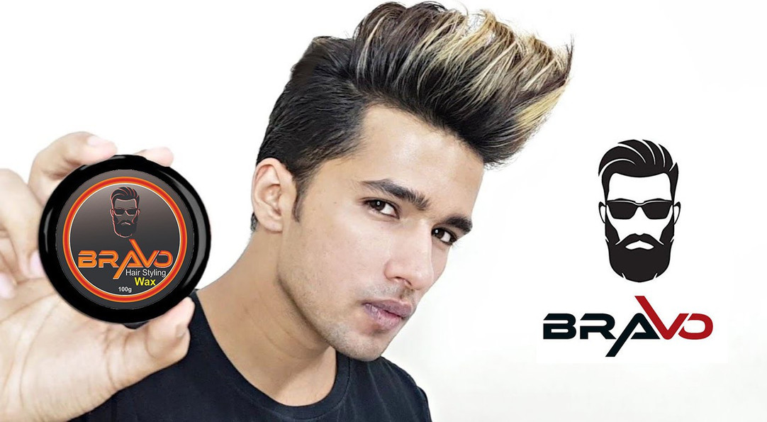 Bravo Strong Hold Crystal Gel Hair Wax Matte Finish Hair Wax