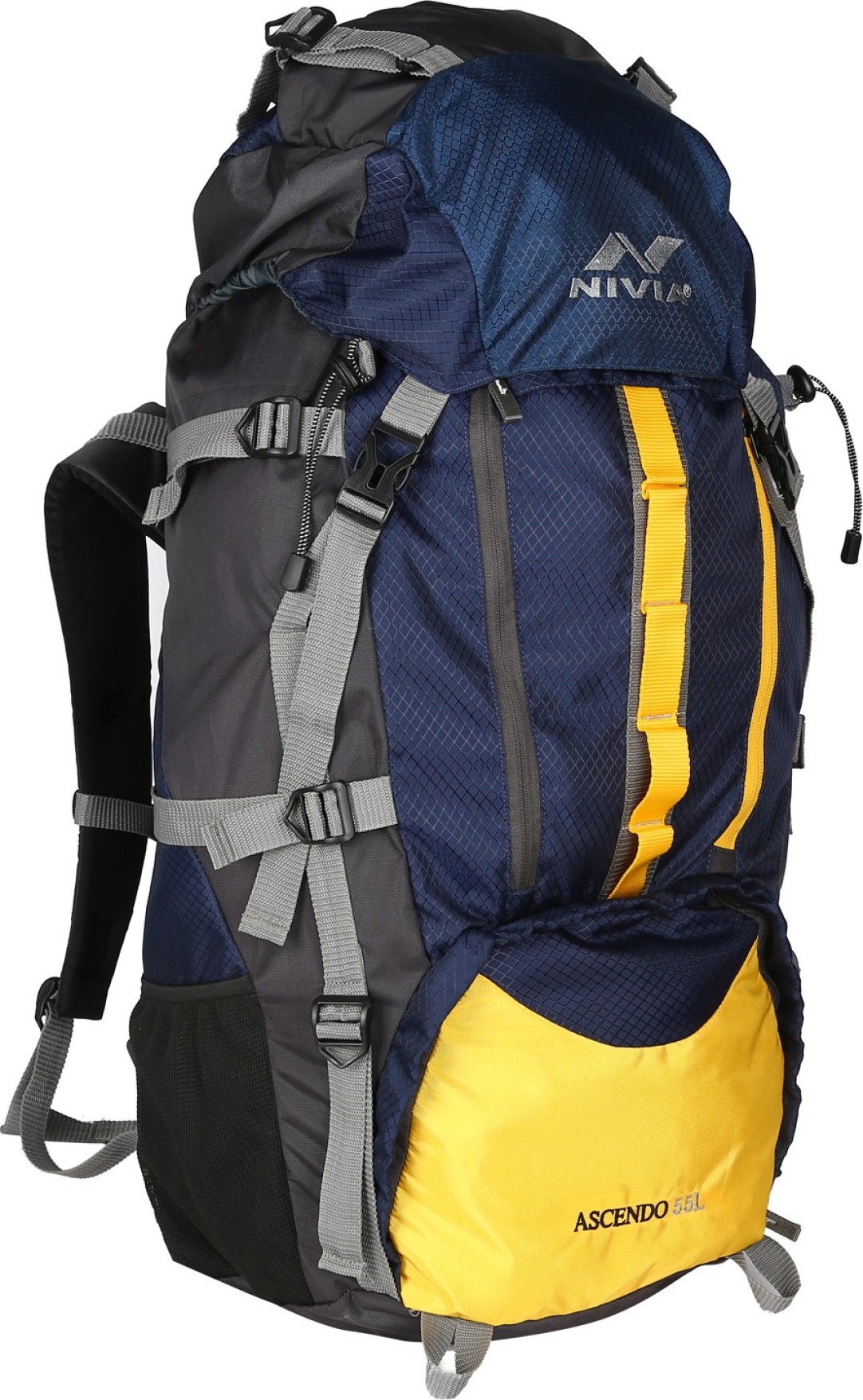 nivia ascendo outdoor waterproof hiking rucksack