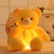 EZ Life LED Light Teddy Pillow Plush Toy - Yellow - 40 cm title=