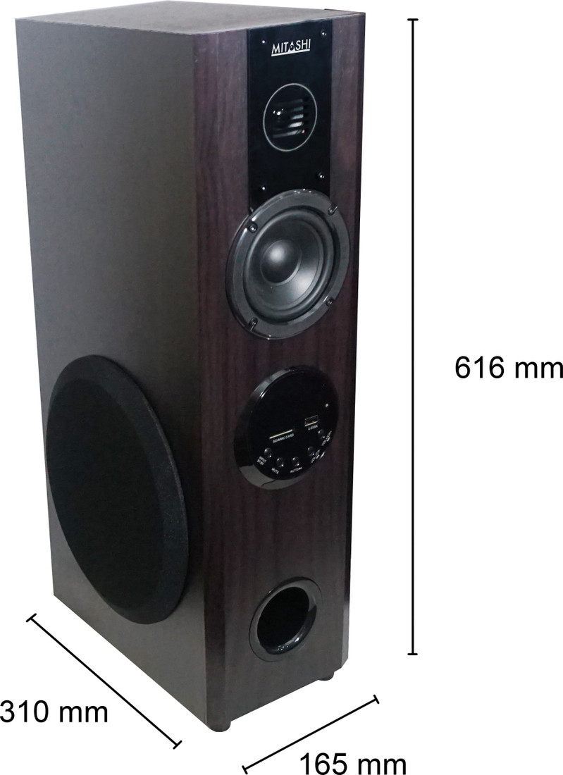 mitashi tower speakers 90 fur