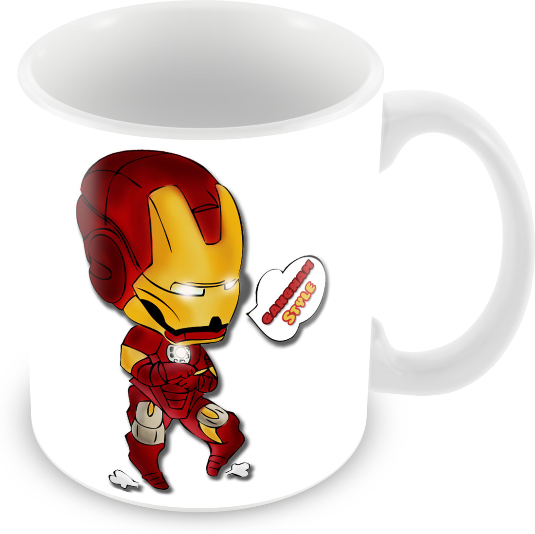 Creative Iron Man Cute Cartoon Ceramic Mug Price In India Buy Creative Iron Man Cute Cartoon Ceramic Mug Online At Flipkart Com
