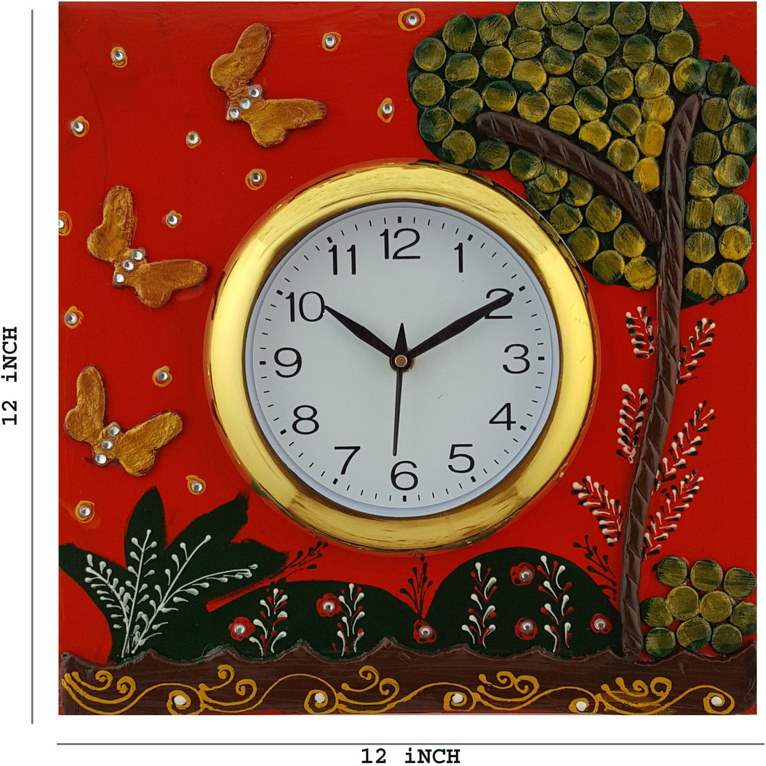 Divinecrafts Analog 32 Cm X 32 Cm Wall Clock Price In India Buy Divinecrafts Analog 32 Cm X 32 Cm Wall Clock Online At Flipkartcom Divinecrafts Analog 32 Cm X 32 Cm Wall Clock Price In India Buy Divinecrafts Analog 32 Cm X 32 Cm Wall Clock Online At Flipkartcom