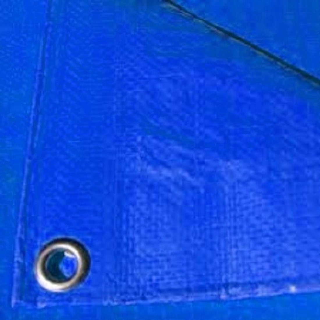Ultratarp Tent 12 Ft X 12 Ft 120 Gsm Blue Tent For Light Duty Waterproof Tarpaulin 100 Pure Virgin Uv Treated Reinforced With Aluminum Eyelets On All Sides