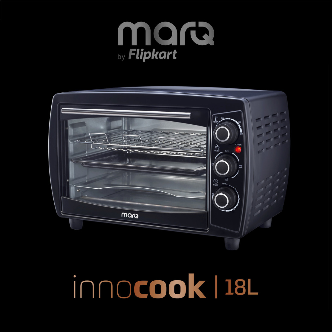 Marq By Flipkart 18 Litre 18l1200w4hl Oven Toaster Grill Otg Price In India Buy Marq By Flipkart 18 Litre 18l1200w4hl Oven Toaster Grill Otg Online At Flipkart Com