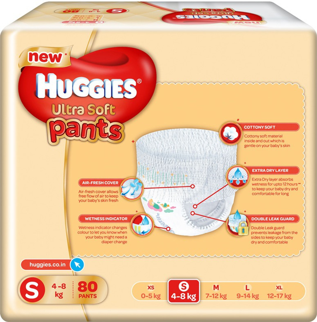 huggies ultra soft pants small