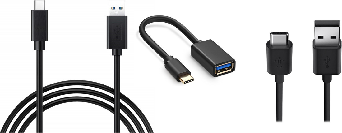 Cartbug Pack Of 3 2 1 Type C 1 0 Reversible Connector Usb Cable Data Transfer Otg Data Scyn Fast Chargig Power Bank Cable For C Type Mobile Model Tablet Device S 1