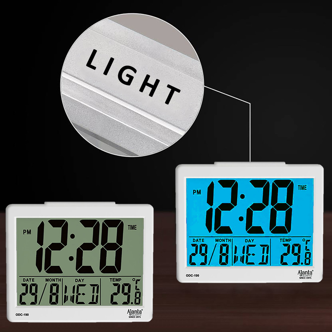 ajanta quartz since 1971 time setting