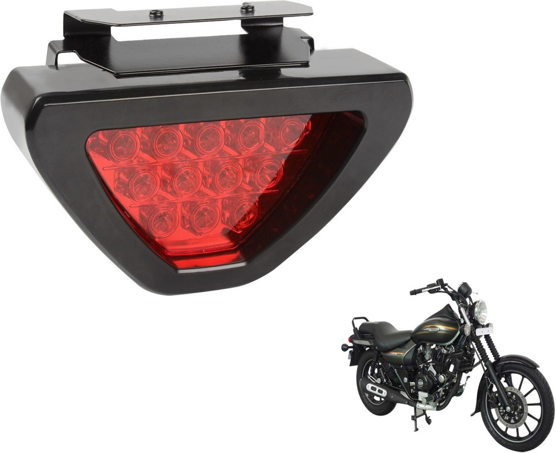 bajaj avenger tail light red cover price