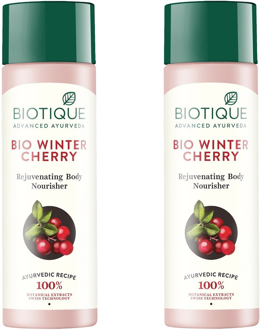 Biotique Bio Winter Cherry Rejuvenating Body Nourisher Lotion