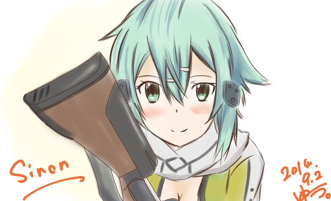 Athah Anime Sword Art Online Ii Sword Art Online Sinon Asada Shino 13 19 Inches Wall Poster Matte Finish Paper Print Animation Cartoons Posters In India Buy Art Film Design