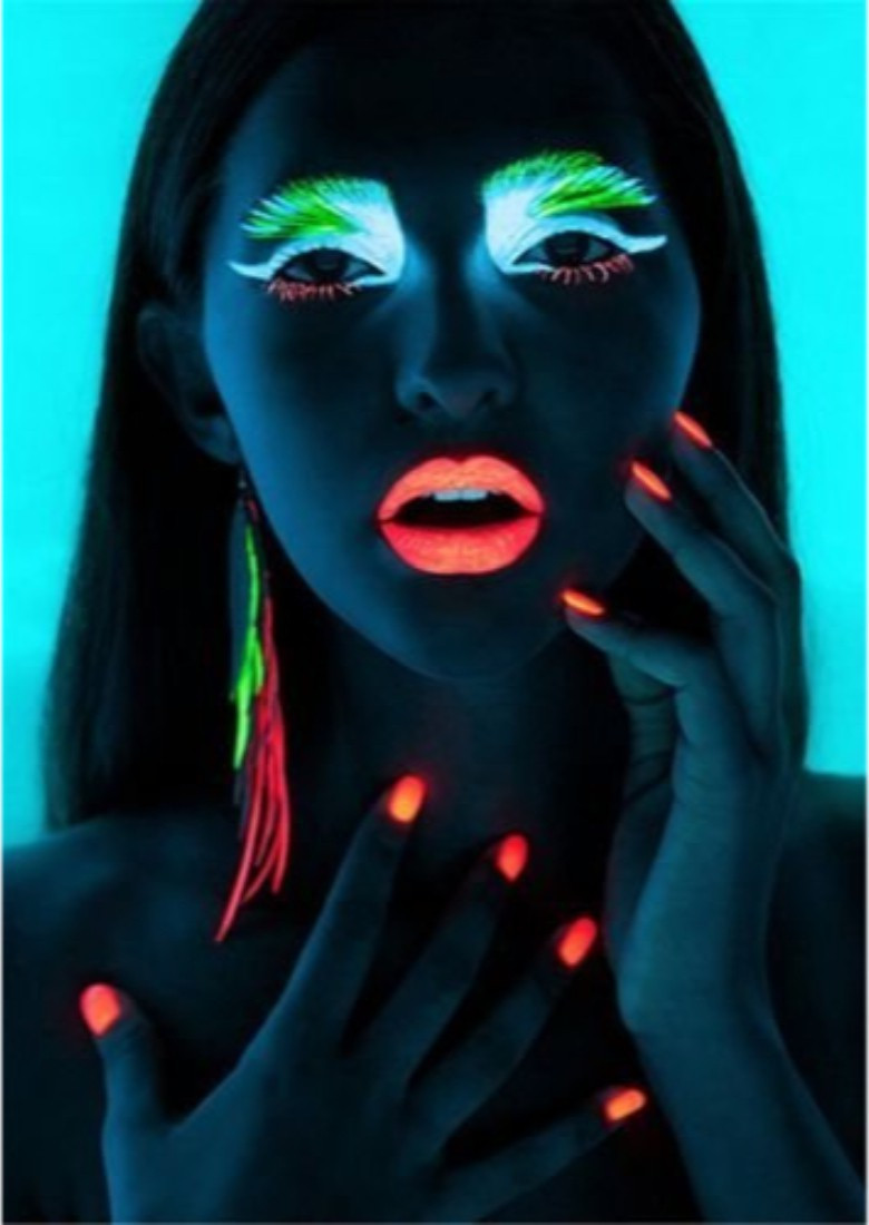 Smartcraft Face Colour Paint Pack Of 6 Uv Blacklight Reactive