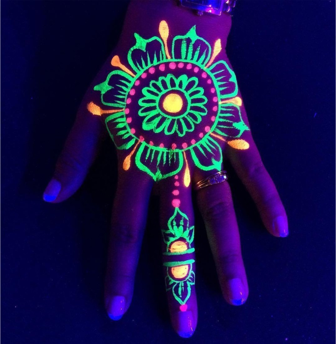 Smartcraft Face Colour Paint Pack Of 6 Uv Blacklight Reactive