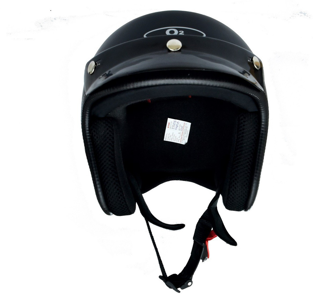 helmet with lock hole