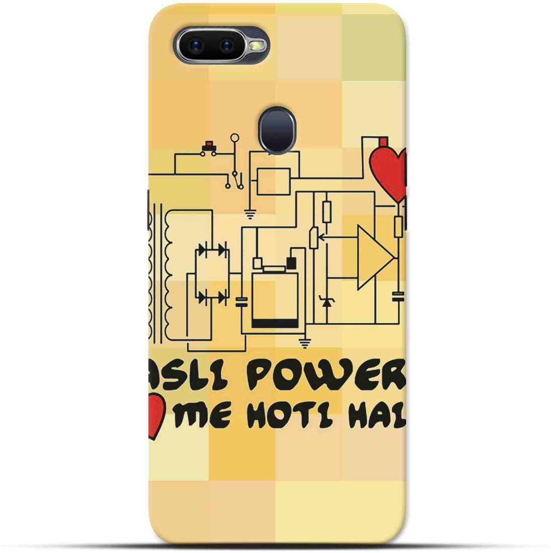 Saavre Back Cover For Asli Power Dil Me Hoti Hai For Oppo F9 Pro Saavre Flipkart Com