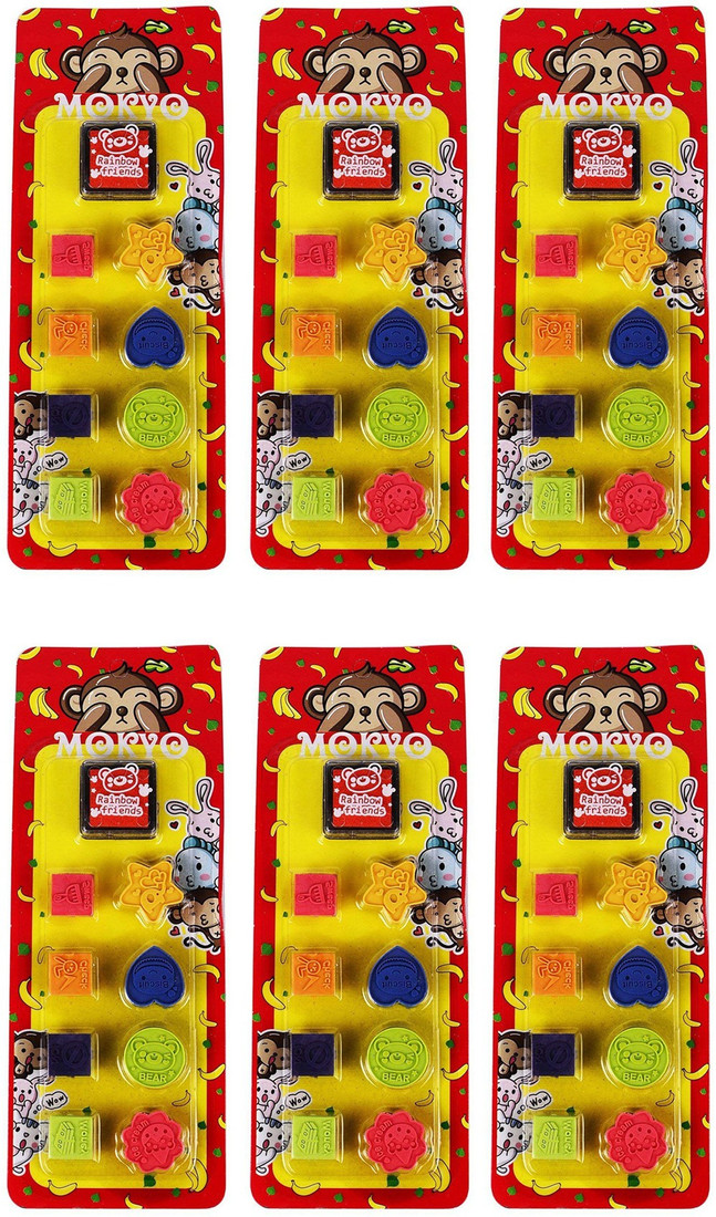 Flipkart Com Inaaya New Arrival Eraser For Kids Eraser For Kids For School Set Kid Gifts For Birthday Pack Of 6 Eraser